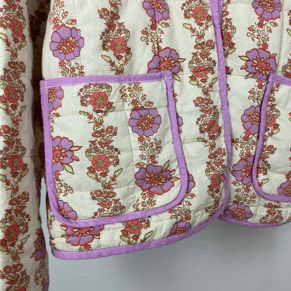 Free People Chloe Jacket - Tea Combo - Size Medium - Picture 7 of 11